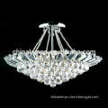 Beautiful hanging lamp modern crystal chandelier pendant light for hotel